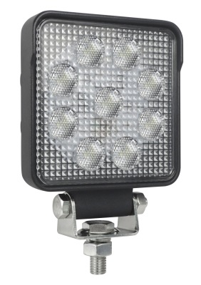 FARO HELLA TRABAJO CUADRADO LED | 15W 9LED 12/24V