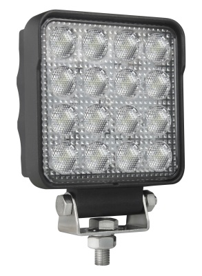 FARO HELLA DE TRABAJO CUADRADO LED | 25W 16 LEDS 12/24V