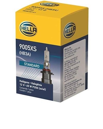 LAMPARA HELLA HALOGENA HELLA HB3A 9005 XS 12V 60W
