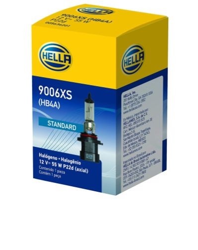 LAMPARA HELLA HALOGENA HELLA HB4A 9006 XS 12V 51W