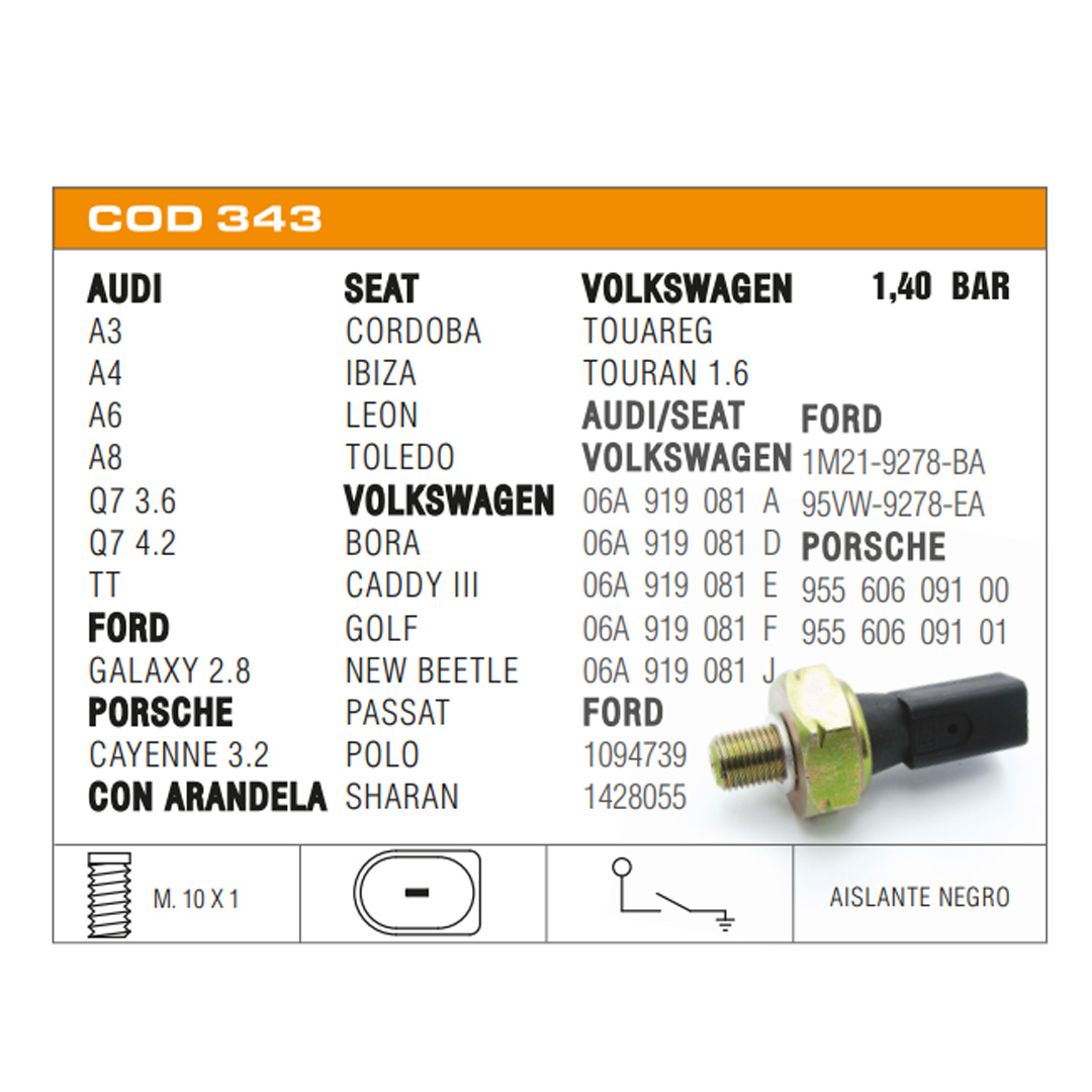 AUDI / FORD / SEAT / VW 