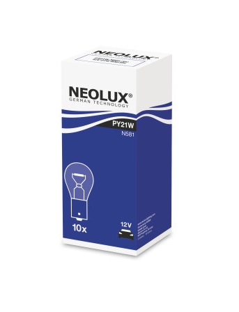 LAMPARA INCANDESCENTE | 12V 21W BAU15S N581 PY21W 7507