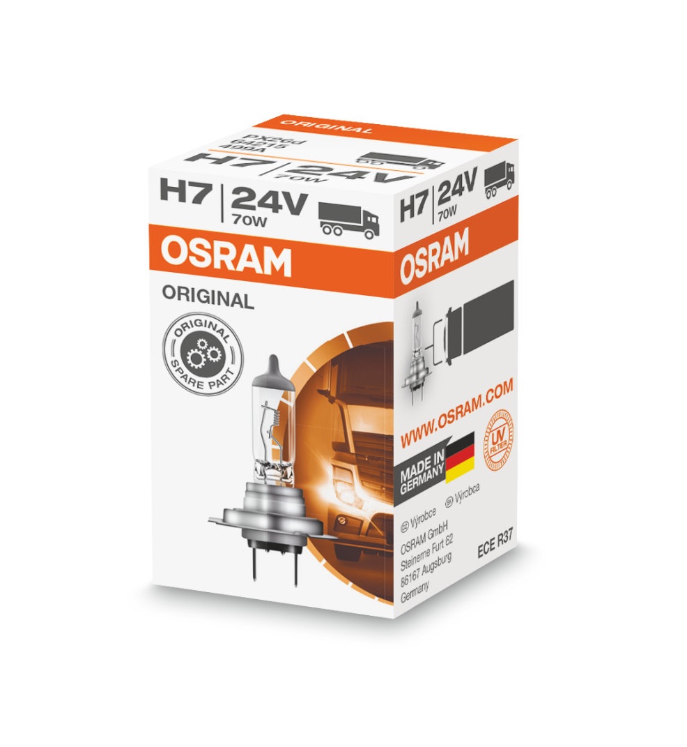 LAMPARA HALOGENA  | H7 24V 70W PX26D