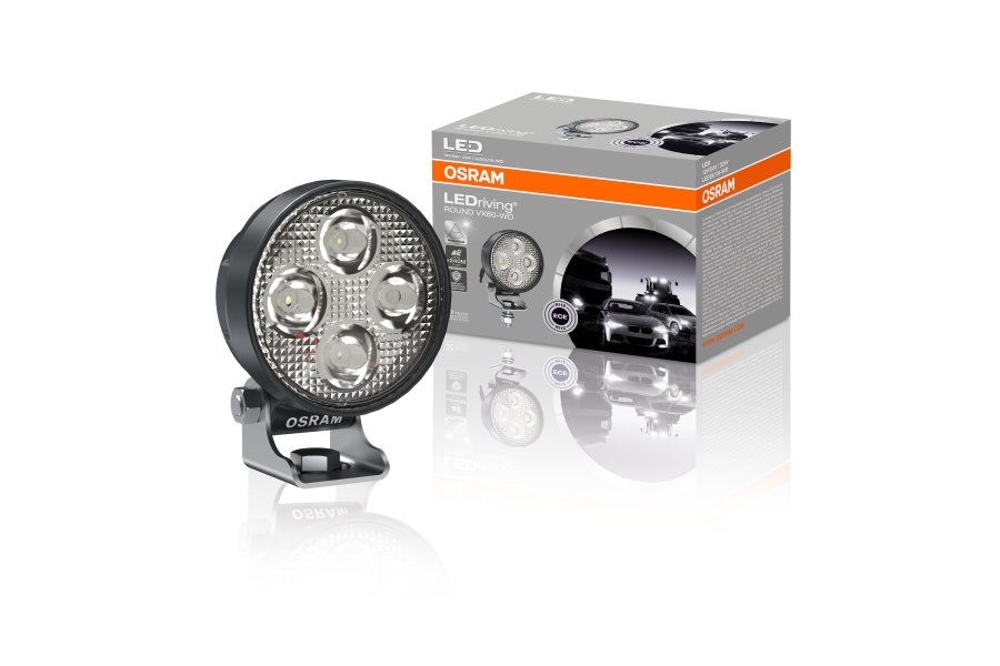 LEDDL119-WD FARO CON LEDS REDONDO (ROUND) CON HAZ DE 240 MTS. DE LUZ ABIERTO