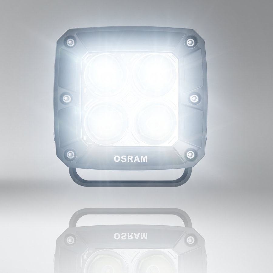 LEDWL101-SP JUEGO FAROS CON LEDS CUADRADO (CUBE) CON HAZ DE 114 MTS. DE LUZ CONCENTRADO