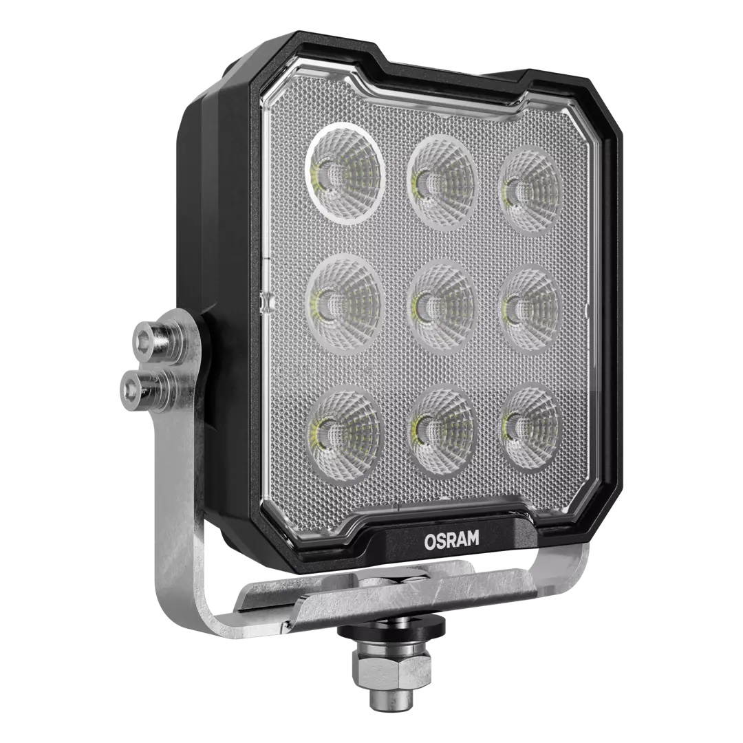 LEDWL108 FARO CON LEDS CUADRADO 110 MM (CUBE) 9 LED CON HAZ DE LUZ ABIERTO